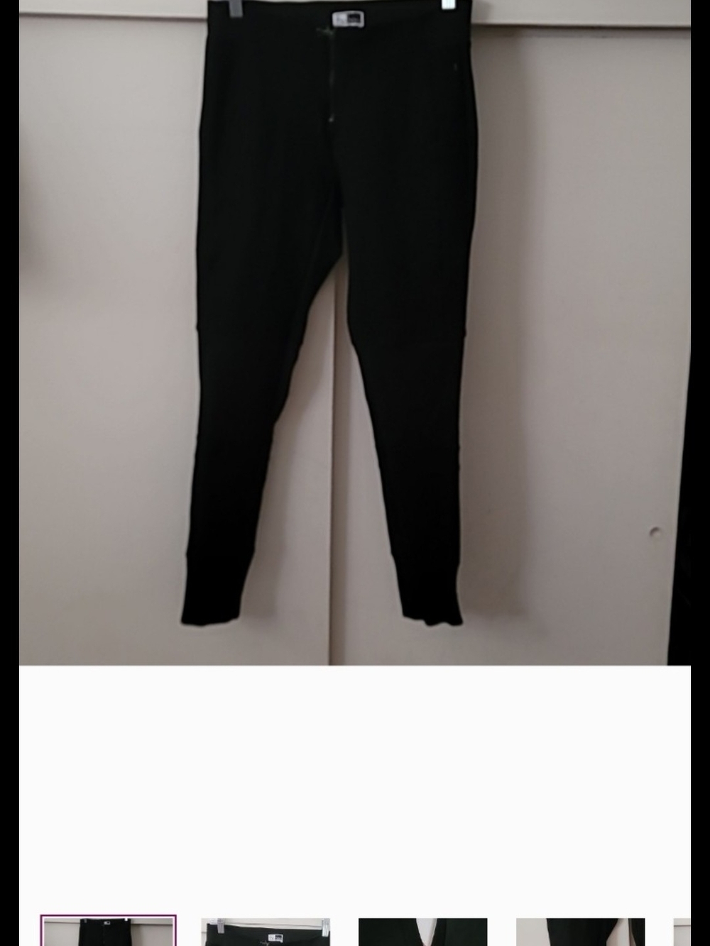 Black Women's Leggings - Classic Slim Fit